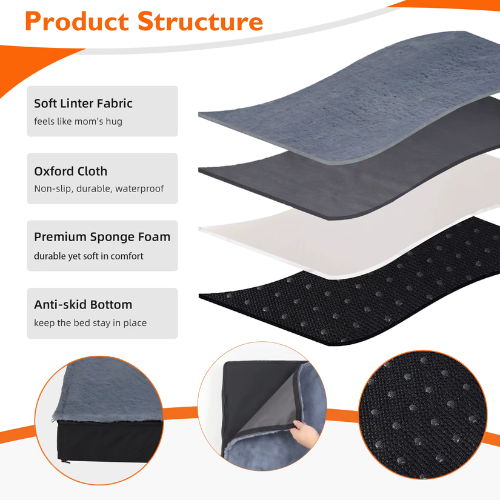 Bingopaw Orthopedic Dog Bed